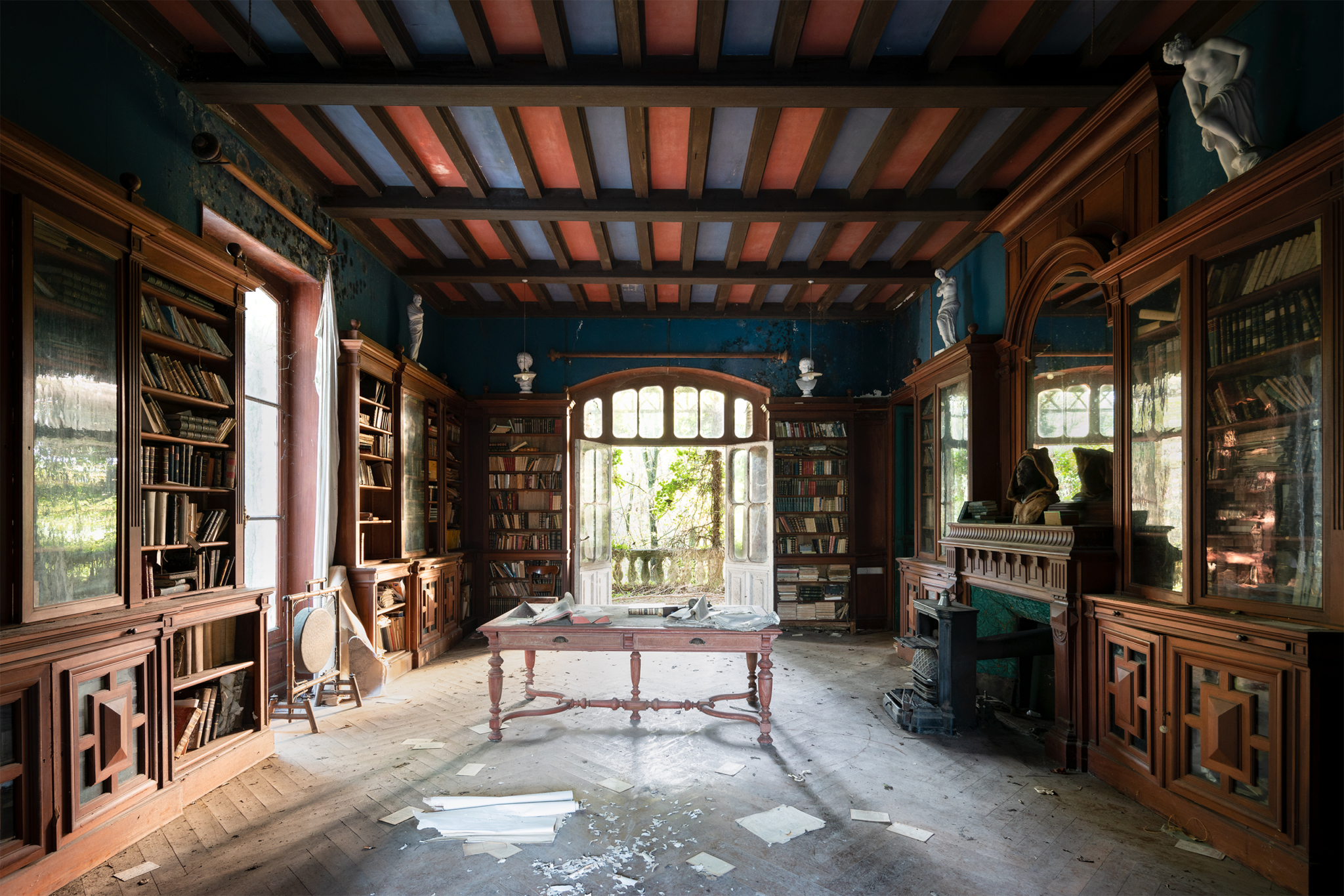 Spirit of Books - Abandoned Castle in France